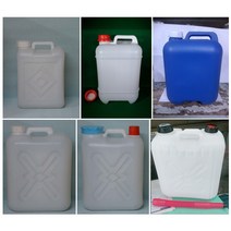 10L 20리터 말통 물 석유 약수 간장 젓갈 폐수 플라스틱 사각통, 직사각말통 20L, 1개