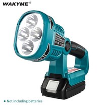 호즈키 Wakyme led 캠핑 랜턴 손전등 작업등 야외 낚시 비상 조명 핸드 실내등, 없음