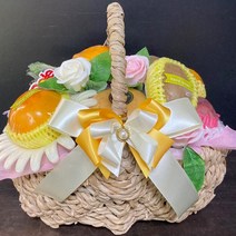 [마음모아] 2호 고품격 과일 꽃바구니-스승의날 선물/감사선물/메세지 카드5kg내외/ 빠른 배송!, 1박스