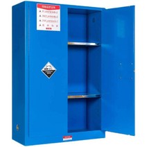 산업용 방폭 안전캐비닛 방화함 화공약품 누출 방지함, 110갤런 블루