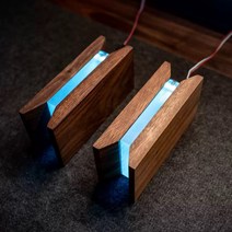 세로 모니터 가성비 서브 휴대용 보조 피벗 목재 모니터 스탠드 화면 및 용 디스플레이 마운트 호두 조정, 05