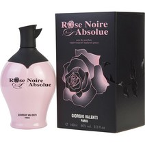 미국정품발송 조르지오 발렌티 Giorgio Valenti Rose Noire Absolue 오 드 퍼퓸 Eau De Parfum 388249, eau de parfum spray 3.3 oz