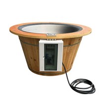 허브솥 녹차 로스팅기 덖는기계 덖음기 볶는기계 커피, 실시간 디지털 디스플레이-12캐티스 주철 냄비