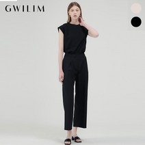 (귈림)[22년신상][SET]민소매 절개 블라우스+팬츠 셋업세트 (GAMBL02GPT01G)