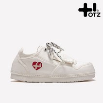 폴더 오찌 LOW CANVAS WHITE HEART FLOT9A1U41