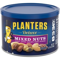 Planters Deluxe Mixed Nuts 플랜터스 디럭스 믹스 넛 248g, 1개