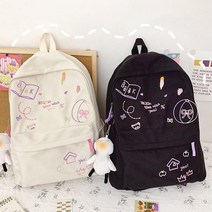 중학생 청소년 자수 백팩 책가방 귀여운가방 백백