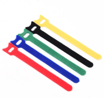 심비오시스 무한반복 양면 벨크로 케이블 찍찍이 밴드 선정리 타이 (폭12x길이300mm녹색), 1개