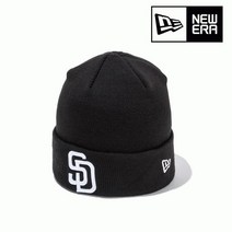 뉴에라 뉴에라 MLB 베이직 커프 샌디에이고 파드리스 비니 블랙 13338462
