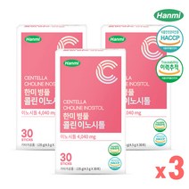 한미 병풀 콜린 이노시톨 파우더 스틱 (1포당 4040mg), (4.5g x 30포)3개, 3개