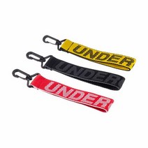 가방팝 언더크로스 핸드 스트랩 키링 옐로우 열쇠고리