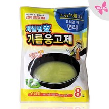 기름응고제 8포 식용유 폐유처리제, 3개