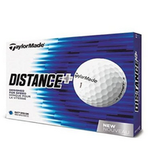테일러메이드 TaylorMade Distance Plus Golf Balls (1더즌) 골프공, White