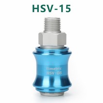 공압 부품 HSV-06-08 10 15 공압 수동 슬라이드 밸브 스위치 MS 11 22 33 44-MF 핸드 푸시 풀 체크, 06 HSV-15
