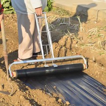 무동력 비닐피복기 1인용 비닐멀칭기 농업용 텃밭농사, 80cm--1.2m, 1개