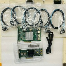 03X3834 확장기 카드 HBA 용 16 포트 6GBPS SAS SATA LENOVO IBM SAS2008, 한개옵션0