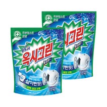 옥시크린 가루형 산소표백제 파우더 1.2kg 2개, 낱개 2개