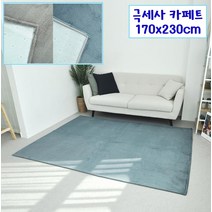 30평거실 반려견 미끄럼방지 국산 극세사 단모 러그 대 170x230 실내바닥 밀림방지 소파