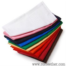 바리스타 린넨 화이트 행주 바타올 호텔 카페, 그린, 1개