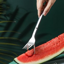잘라서 바로먹는 수박커팅 포크 슬라이서 컷팅기, 상세 참조, 1개