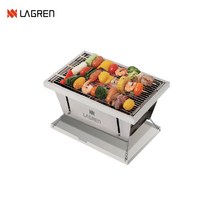 꾸버스 다닥그릴 캠핑그릴 미니화로 숯불그릴 바베큐그릴