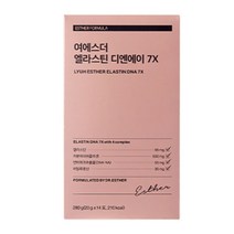 여에스더 엘라스틴 디엔에이 7X 말엘라스틴 콜라겐 데스모신, 1박스