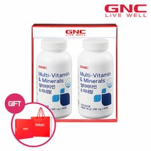 [GNC] 멀티비타민 &amp 미네랄 (60정) X 2개세트, 단품, 단품