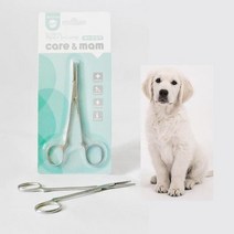 반려동물 귓속 털 제거 겸자 직선형 핀셋 미용용품