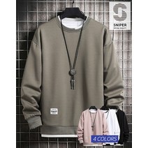 (스나이퍼샵)파이낸스 폴리에스터 맨투맨 티셔츠