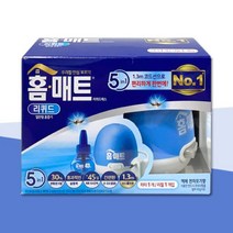 홈매트 리퀴드 코드형 훈증기 + 45일 교체용 2세트 (훈증기2개+리필2개), 1세트