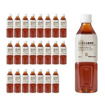 무인양품 MUJI 루이보스&블랙빈 티 24개, 500ml