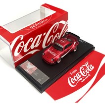 포르쉐 964 다이캐스트 RWB 1:64 와이드 바디 자동차 모형, 코카콜라
