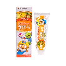 [AJZ_5337128] b05 뽀로로치약 90g 파인애플맛 저자극치약 치약 유아치약 뽀로로치약 뽀로로파인애플맛치약
