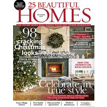 25 Beautiful Homes Uk 2022년12월호 (Christmas 영국 홈 인테리어 잡지 X-mas) - 당일발송