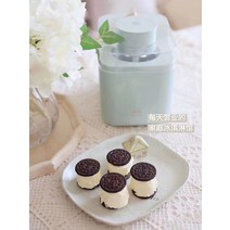 젤라또기계 가정용 젤라또 소프트 아이스크림기계, 민트 그린