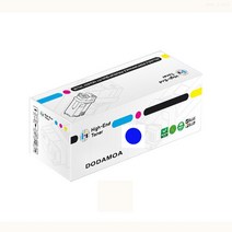 호환토너 교체용 HP CF361A/M553DN 파랑 프린터 프린트 토너 잉크 리필 재생 정품 호환 교체 무한