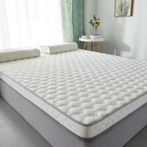 베스트 슬립 패밀리 저상 토퍼 가족 침대 매트 두꺼운 라텍스 리스 통기성 패딩 접이식, 80x190cm, 두께 10cm, not-1