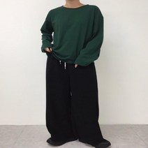 브이와이 여자 트랙수트 통바지 코지 끈밴딩 레이온 바지
