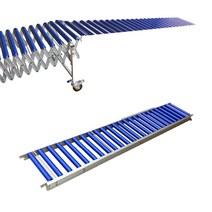 컨베이어벨트 롤러컨베이어 레일운반기 콘베이어 사다리형 2.5M DRL-4050 롤러피치 50MM 롤러컨베이어 자바라컨베이어 알루미늄 물류운반 핸드카트 롤러카페트
