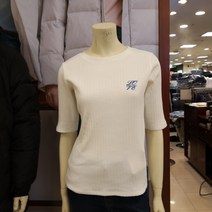 [뱅뱅] cti113-s 여성골지5부라운드티셔츠