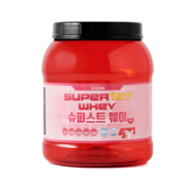 WPI 프로틴 단백질보충제 슈퍼스트 웨이 딸기맛 1KG 단백질 함량 UP