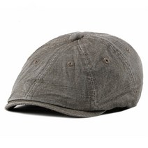 남성 여성 모자 멋쟁이 패션 SHOWERSMILE Cotton Newsboy Cap British Vintage Flat Men Be [G00152804]