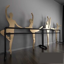 발레 핸들바 바 플로어 댄스 연습 블랙 100x60x80cm, 블랙 150x60x80cm