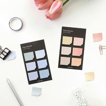 제이트리페이퍼리안 플랜 마커 노트 접착메모 메모지 점착지 학생지 붙이는지 미니지 수업지 종이지 다용도지+jaytreㄷ, 선택_N2블루노트