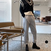 더잘 여성 기모 조거 팬츠 (44~88)