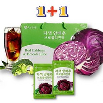적양배추즙 자색 빨간 양배추 브로콜리 즙 진액 국내산 제주 30포 2개