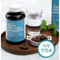 캐나다산 눈건강 혈행건강 힐링팩토리 슈퍼비전 루테인 오메가3 6개월분
