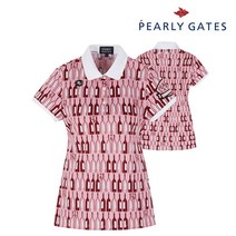 파리게이츠 골프 pearlygatesgolf여성 올오버 반팔티셔츠f P52102TO056_PK, PK