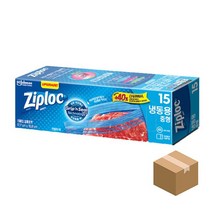 [P1D] 지퍼락 간편 그립앤실 냉동 중형 15매X12개입 BOX / 지퍼락 비닐 일회용 밀폐 냉동 냉장 슬라이딩 지퍼백 도매 대용량 업소용 ( P1D / 991247EA ), 1, 본상품선택