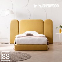 루아 라샹스 패브릭 침대 프레임 SS, 오션블루